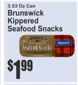 Food Universe Brunswick Kippered Seafood Snacks offer