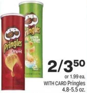 CVS Pringles 4.8-5.5 oz offer
