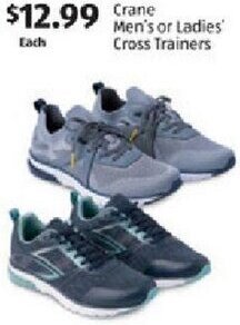 Aldi Crane Men's Or Ladies Cross Trainers offer