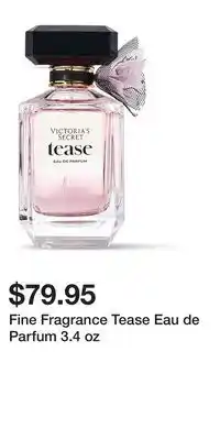 Victoria's Secret Fine Fragrance Tease Eau de Parfum 3.4 oz offer