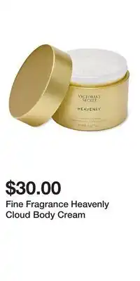 Victoria's Secret Fine Fragrance Heavenly Cloud Body Cream offer
