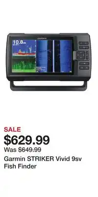 Cabela's Garmin STRIKER Vivid 9sv Fish Finder offer