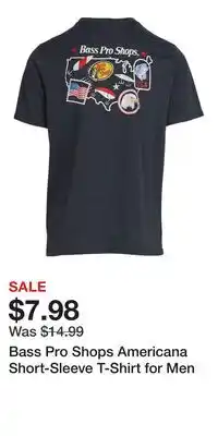 Cabela's Bass Pro Shops Americana Short-Sleeve T-Shirt for Men offer