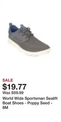 Cabela's World Wide Sportsman Sealift Boat Shoes - Poppy Seed - 8M offer