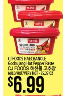 Hmart CJ FOODS HAECHANDLE Gochujang Hot Pepper Paste offer