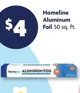 Family Dollar Homeline Aluminum Foil offer