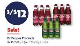 Family Dollar Dr Pepper Products offer