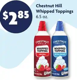 Family Dollar Chestnut Hill Whipped Toppings offer