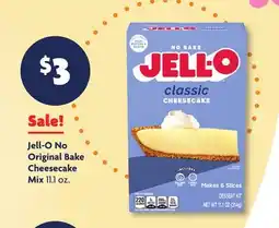 Family Dollar Jell-O No Original Bake Cheesecake Mix offer
