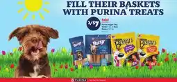Family Dollar Purina Beggin' Dog Treats 6 oz. or Busy Bones 6.5-7 oz offer