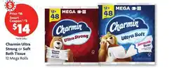 Family Dollar Charmin Ultra Strong or Soft Bath Tissue offer