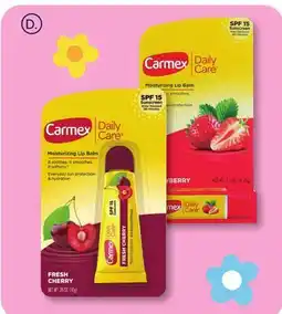 Family Dollar Carmex Lip Balm SPF 15 offer