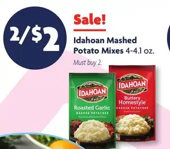 Family Dollar Idahoan Mashed Potato Mixes offer