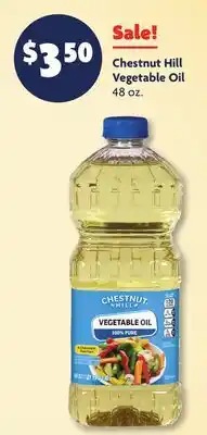 Family Dollar Chestnut Hill Vegetable Oil offer