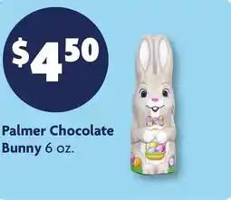 Family Dollar Palmer Chocolate Bunny offer