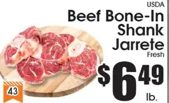 Supremo Foods Inc Beef Bone-In Shank offer