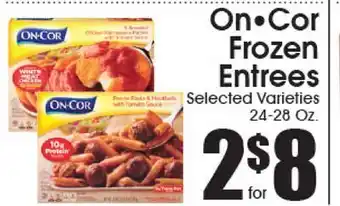 Supremo Foods Inc On•Cor Frozen Entrees offer