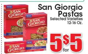 Supremo Foods Inc San Giorgio Pastas offer
