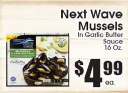 Supremo Foods Inc Next Wave Mussels offer