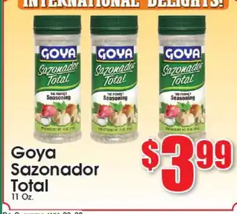 Supremo Foods Inc Goya Sazonador Total offer