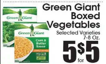 Supremo Foods Inc Green Giant Boxed Vegetables offer