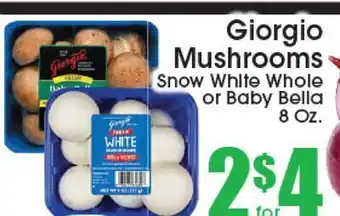 Supremo Foods Inc Giorgio Mushrooms offer
