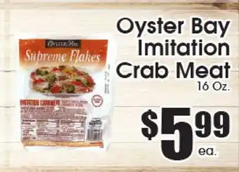 Supremo Foods Inc Oyster Bay Imitation Crab Meat offer