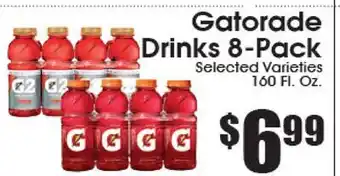 Supremo Foods Inc Gatorade Drinks 8-Pack offer