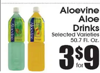 Supremo Foods Inc Aloevine Aloe Drinks offer