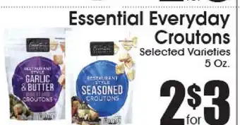 Supremo Foods Inc Essential Everyday Croutons offer