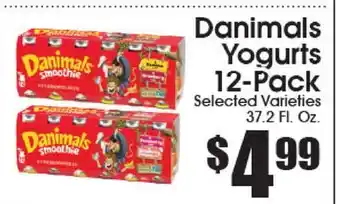 Supremo Foods Inc Danimals Yogurts offer