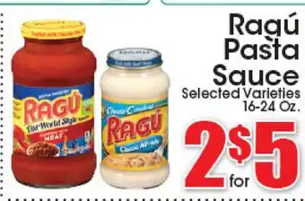 Supremo Foods Inc Ragu Pasta Sauce offer