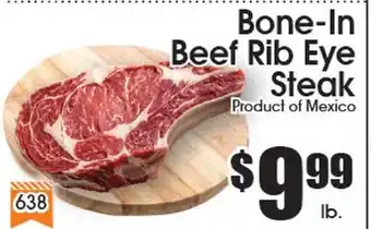 Supremo Foods Inc Bone-In Beef Rib Eye Steak offer