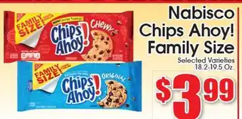 Supremo Foods Inc Nabisco Chips Ahoy! Family Size offer