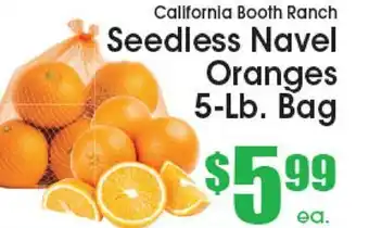 Supremo Foods Inc Seedless Navel Oranges offer
