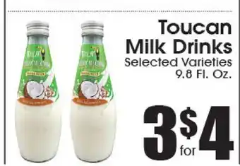 Supremo Foods Inc Toucan Milk Drinks offer