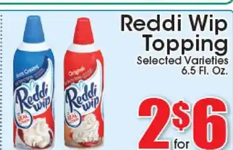 Supremo Foods Inc Reddi Wip Topping offer