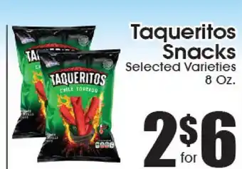 Supremo Foods Inc Taqueritos Snacks offer