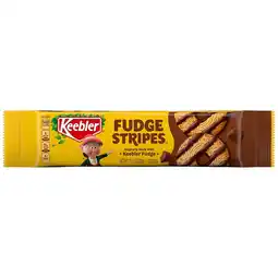 Walgreens Fudge Stripes, Original Shortbread Cookies Coated in Keebler Fudge offer