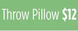 Dollar General Throw Pillow offer