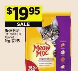Dollar General Meow Mix Cat Food offer