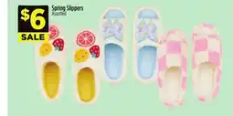 Dollar General Spring Slippers offer
