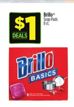 Dollar General Brillo Soap Pads offer