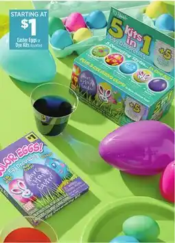 Dollar General Easter Eggs or Dye Kits offer