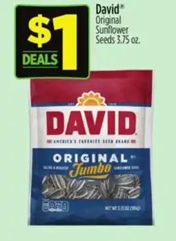 Dollar General David Original Sunflower Seeds offer