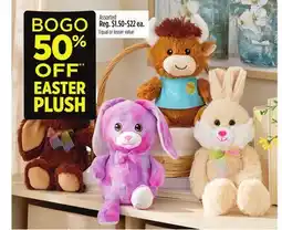 Dollar General EASTER PLUSH offer