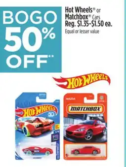Dollar General Hot Wheels or Matchbox Cars offer