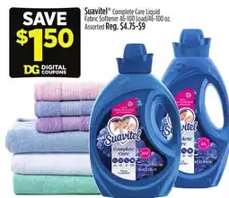 Dollar General Suavitel Complete CareLiquid Fabric Softener offer