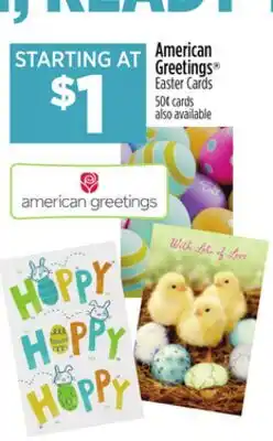 Dollar General American Greetings Easter Cards offer