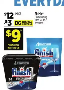 Dollar General Finish Dishwashing Tabs offer
